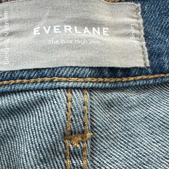 Everlane The Way High Slim Jeans Women’s Light Wash Blue - Picture 4 of 8